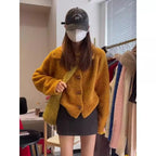 Elegant Soft And Warm Top For Spring And Autumn