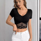 Slimming Cropped-fit T-shirt For Women
