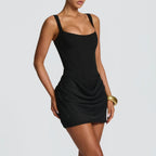 Stylish Strapless Off-the-shoulder Mini Dress For Women