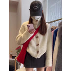 Elegant Soft And Warm Top For Spring And Autumn